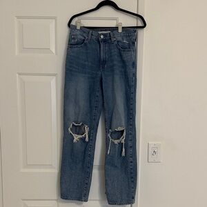 Distressed Blue ‘94 Baggy Levi Jeans